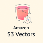 Custom vector illustration of a test tube with pink liquid for Amazon S3 vectors for data storage.